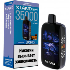 Электронная сигарета Waka Xland Spike 35000 — Черника Малина 2%
