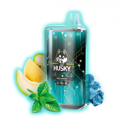 HUSKY CYBER 8000 Медовая дыня Перечная мята Лёд - Melomint