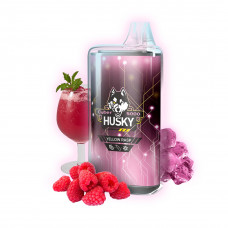 HUSKY CYBER 8000 Малиновый лимонад Лёд - Yellow Rasp