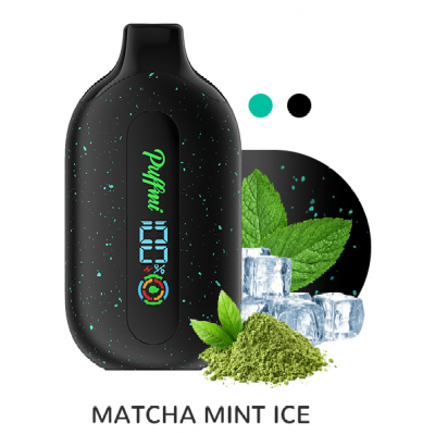 Puffmi Pure Matcha mint ice - Матча-Мята-Лёд 12000 затяжек 20мг (2%)