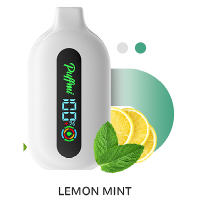 Puffmi Pure Lemon mint - Лимон-Мята 12000 затяжек 20мг (2%)