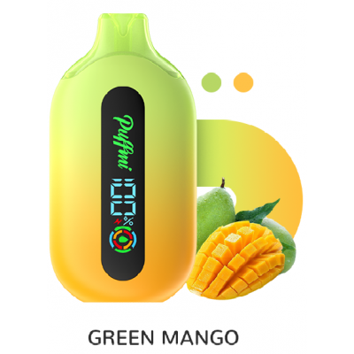 Puffmi Pure Green mango - Зелёный Манго 12000 затяжек