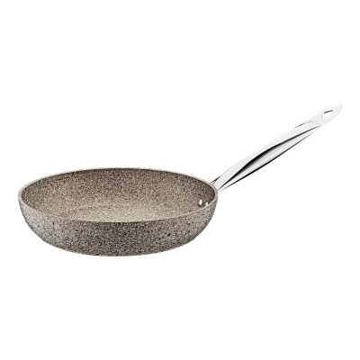 3207-26-IND-KMBJ Сковорода 26х5,5 см (2,2 л) с АПП, цвет: песочный, 